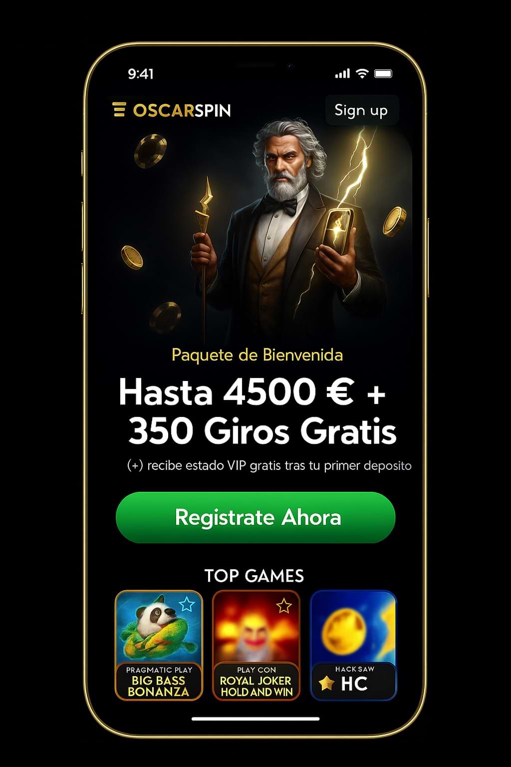 OscarspinCasino-application